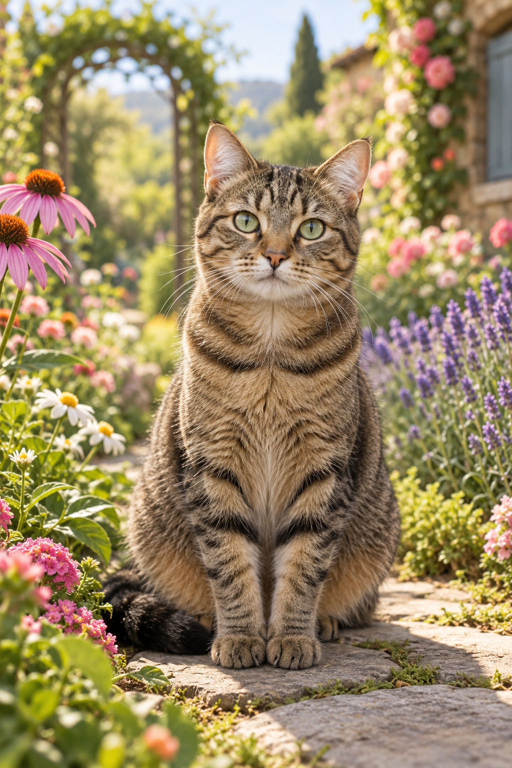 Portrait au jardin